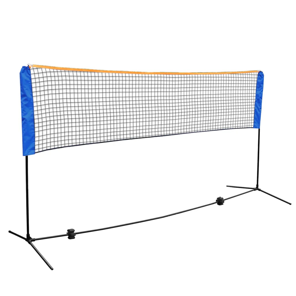 Segawe 10X5 Ft Freestanding Height-Adjustable Portable Badminton Net Set, PVC Nylon Outdoor Sports Equipment with Easy Setup & Carrying Bag for Badminton, Volleyball Training,Summerwins