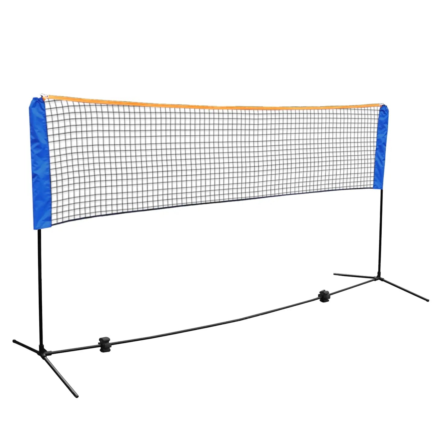 Segawe 10X5 Ft Freestanding Height-Adjustable Portable Badminton Net Set, PVC Nylon Outdoor Sports Equipment with Easy Setup & Carrying Bag for Badminton, Volleyball Training,Summerwins
