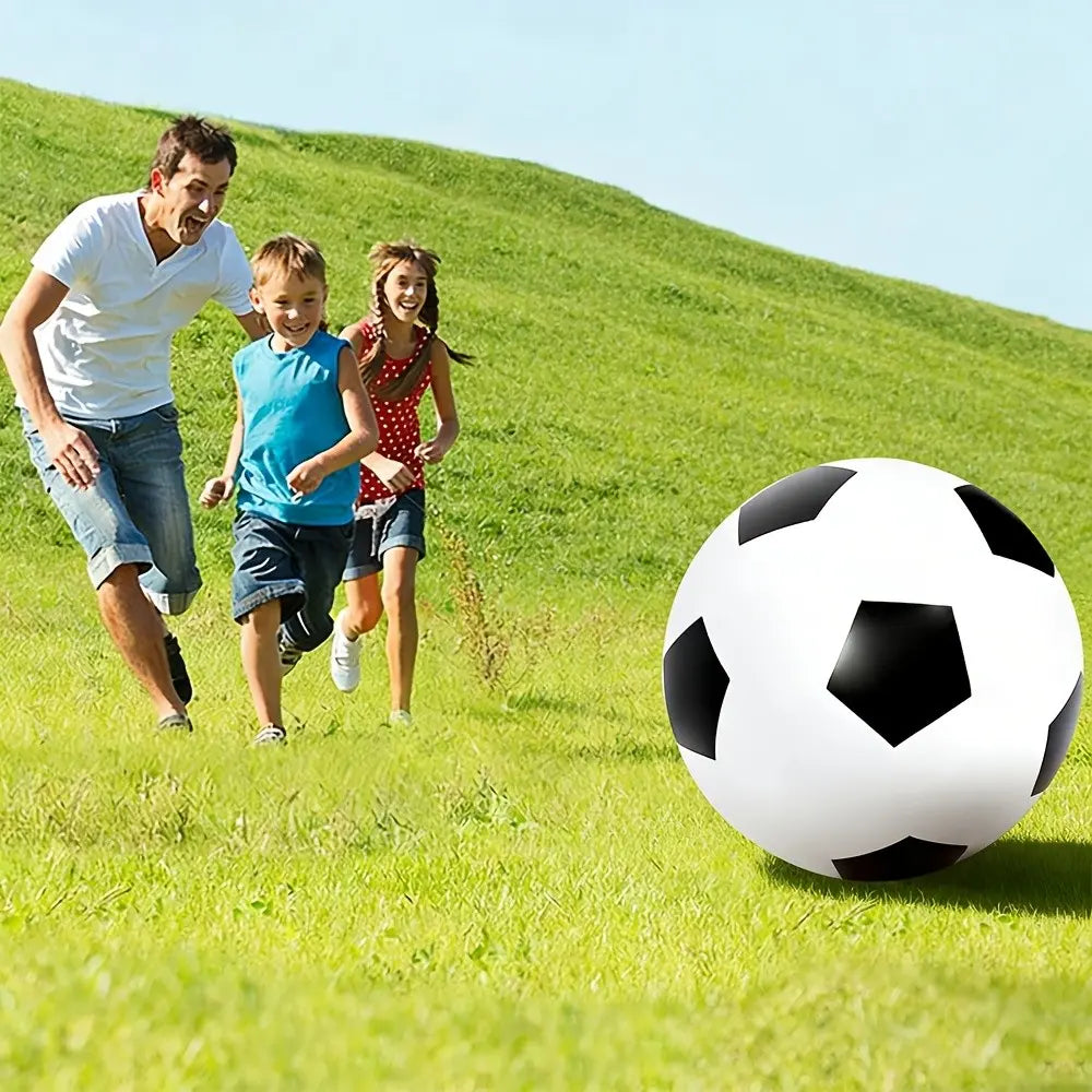 Large 23-Inch Inflatable Giant Soccer Ball, Beach Sports Ball, Pool Party Decor Toy, Super Large Beach Toy for Water Games