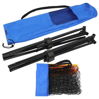 Segawe 10X5 Ft Freestanding Height-Adjustable Portable Badminton Net Set, PVC Nylon Outdoor Sports Equipment with Easy Setup & Carrying Bag for Badminton, Volleyball Training,Summerwins