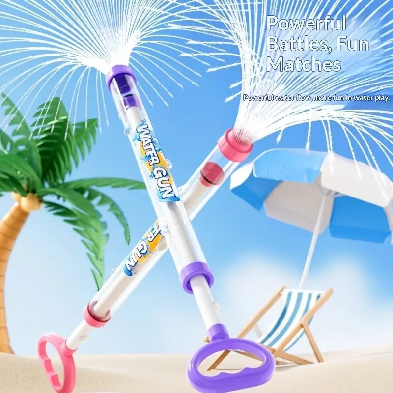 Firework Water Gun Set, Water Blasters, Outdoor Water Soaker, Vibrant Spray Pattern, Perfect Summer Outdoor Toy, Ideal for Birthday, Beach & Pool Games