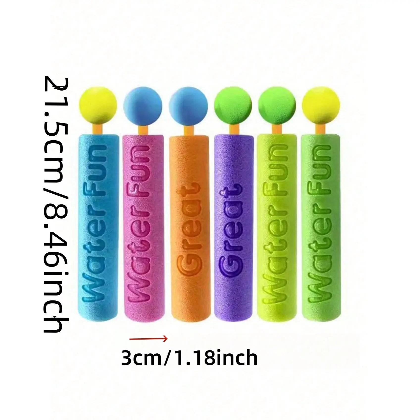 Water Gun, Colorful Water Polo, Water Fight Toy, Summer Water Toy for Water Park, Beach & Outdoor Pool Floats Activity, Pool Floaters, Water Blasters