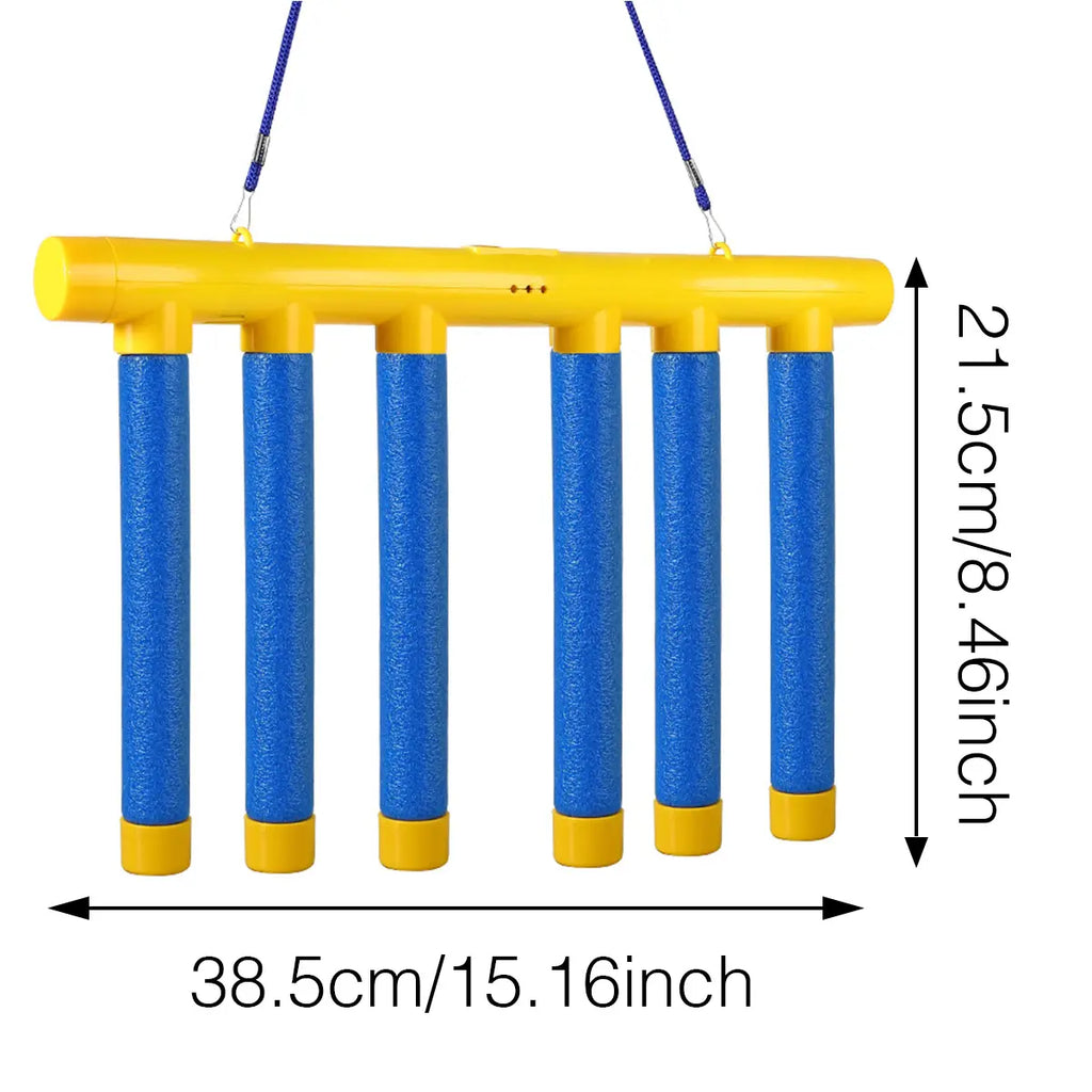 Reaction Speed Training Toy, Adjustable 3 Speed Hand Eye Coordination Game, Remote Control Falling Stick Catching Game for Kids Adults