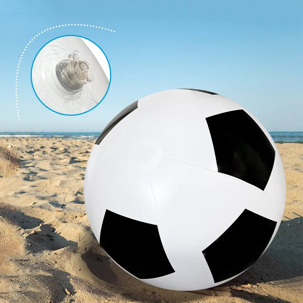 Large 23-Inch Inflatable Giant Soccer Ball, Beach Sports Ball, Pool Party Decor Toy, Super Large Beach Toy for Water Games