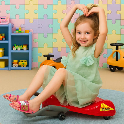 The Original Roller Racer Flying Turtle Sit Skate, Kid Powered, No Motor, No Pedals, No Batteries, Power by Zig Zag Motion, Promotes Active Play in or Outdoors, Non-Marring Skate Wheels