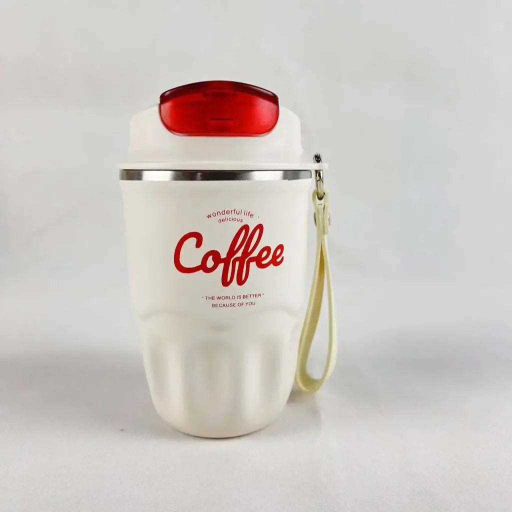 12.17 Oz Stainless Steel Insulated Cup with Handle, High-End Coffee Mug, Drinkware Available in Multiple Colors, Durable and Stylish Design #GLOBAL PICKS